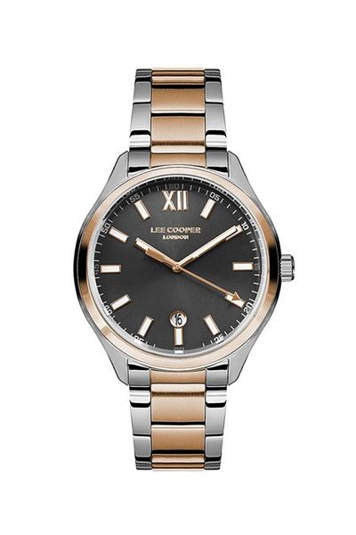 Lee Cooper Men's Wristwatch - Silver&rose Gold Lc07101.560