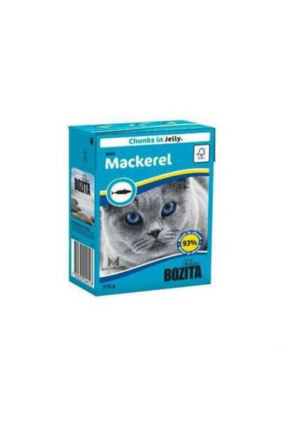 Bozita Uskumru Soslu Yaş Kedi Maması 370 gr