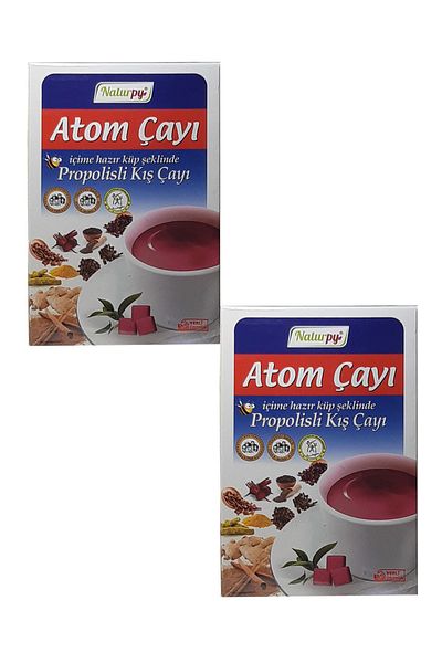 Naturpy Atom Tea Natural Flavor with Propolis 150 Gr 2 Pieces
