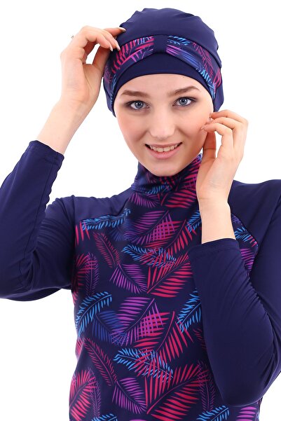 Aykum Mayo Női sötétkék hidzsáb fürdőruha