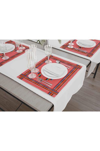 The Mia Set Boho -2 Serviciu American de 6 - 50 X 35 Cm