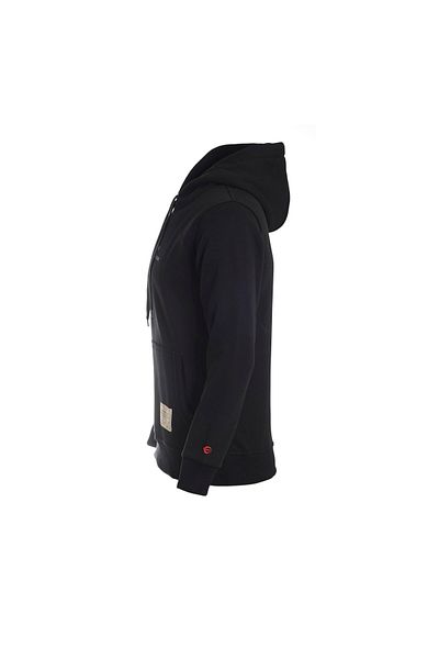 Cresta Men's Black Timeless Hooded Sweatshirt