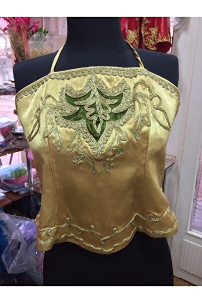 GÜVEN Kına Gecesi Bindallı Kaftan Monoray Kumaş İşlemeli