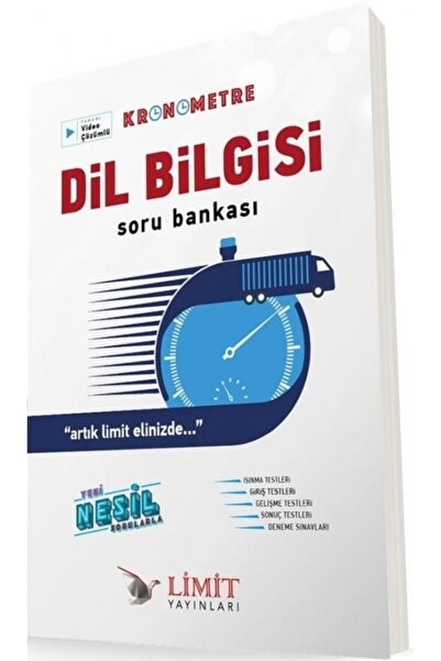 Limit Yayınları Limit Tyt Krometre Dil Bilgisi Soru Bankası