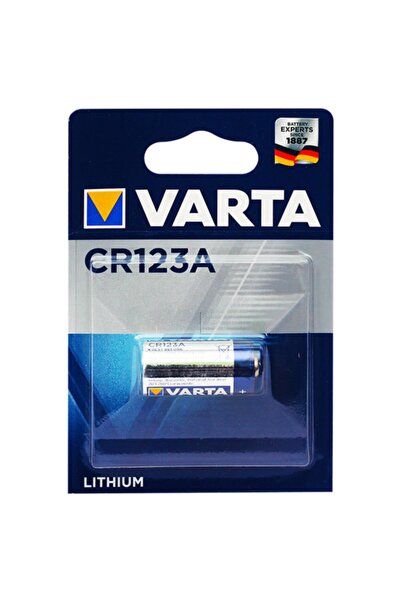 Varta Cr 123a 3 Volt Lityum Pil Tekli Paket