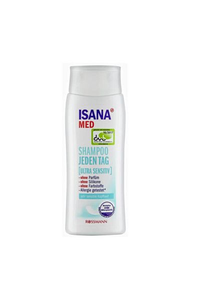 ISANA Extra Sensitive 200 ml Vegan Med Shampoo