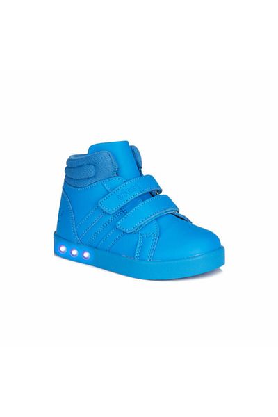 Vicco Lucky Baby Boy Saks Blue Luminous Boots