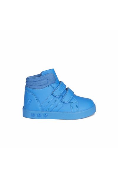 Vicco Lucky Baby Boy Saks Blue Luminous Boots