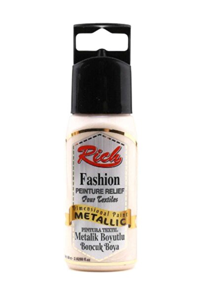 Rich Boyutlu Boya 60 Cc Metalik Krem 908