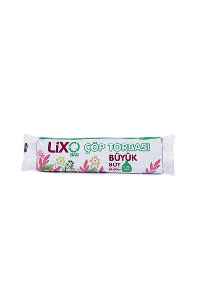 LİXO ÇÖP POŞETLERİ King Size Garbage Bag Set of 10