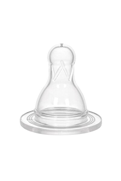 Wee Baby Wee 866 Silikon Damaklı Biberon Emziği Az Akış No:1 0-6 Ay