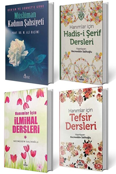 Ma'ruf Yayınları Hanımlar Için Hadis-i Şerif , Ilmihal Ve Tefsir Dersleri | Müslüman Kadının Şahsiyeti | 4'lü Set