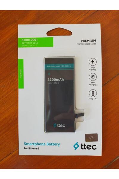 Ttec 2btp134- Premium Performans Batarya Iphone 6 (2200 Mah)