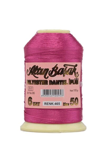 Altınbaşak Byrsim Gold Spike Lace and Needle Floss 6 Layers 50 No 100 Gr 465 Byrnew