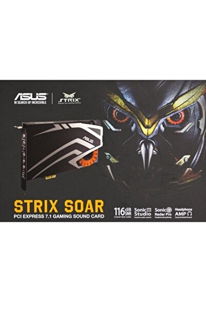 ASUS Strix Soar Wowgame 7.1 Pcı Express Oyuncu Ses Kiti 24bit