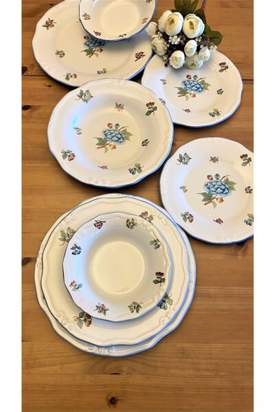 Ezem Prs 133 Gardenya 24 Parça Yemek Takımı