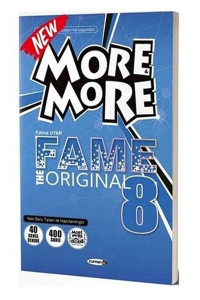 Kurmay Yayınları 8.Class More & More English Fame The Original /fatma Fits /