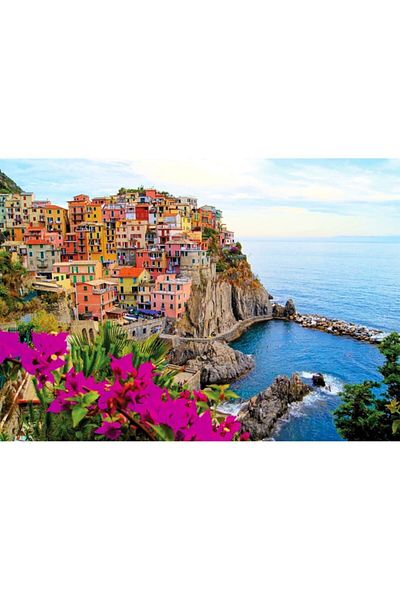 Ks Puzzle Manarola Italy - Ks Games Village 1000 Piece Puzzle