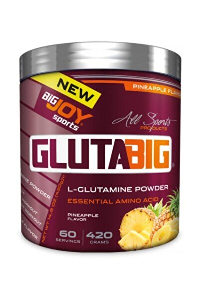 Bigjoy Sports Bigjoy Gluta Big % 100 Glutamine Powder - Ananas Aroma -420 gr