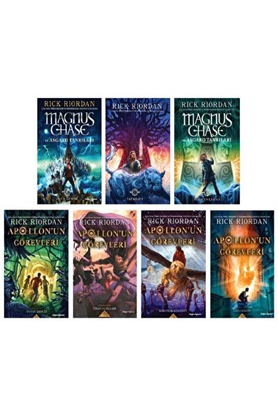 Doğan Egmont Yayıncılık Apollonun Görevleri Magnus Chase Ve Asgard Tanrıları ...