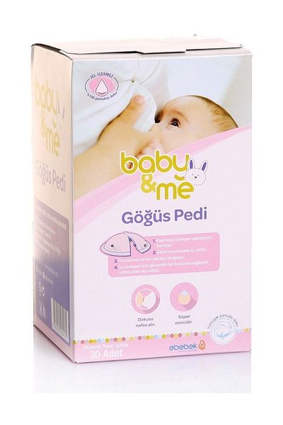 Baby&Me Baby & Me Breast Pad 30 Pieces