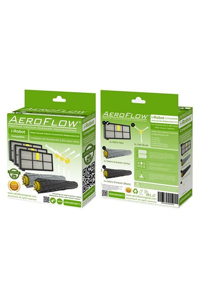 AeroFlow I-robot Roomba 800 and 900 Series Renewal Set - Kit
