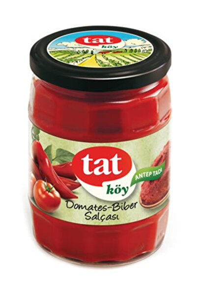 Tat Köy Domates & Biber Karışık Salça 580 gr