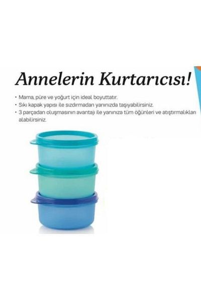 Tupperware Candy Triplets 250 Ml 3 pcs