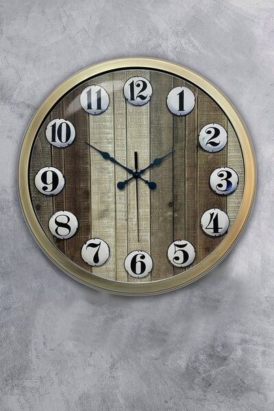 Dream Gift هدية ساعة حائط معدنية عتيقة مقاس 40 سم