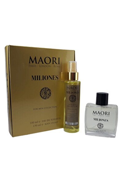 MAORI Maorı Mılıones Edt Erkek Parfüm 100 ml ve Vücut Spreyi 150 ml
