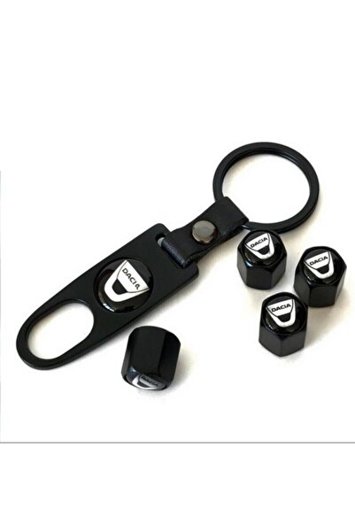 OTOCOMFORT مجموعة سلسلة مفاتيح بغطاء صمام معدني من داسيا