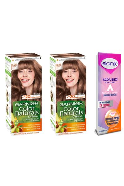 Garnier Color Naturals Set Boya 6-25 Kestane Kahve 2 Adet