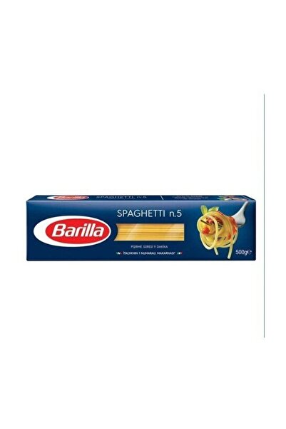 Barilla Uzun Spagetti Sade Makarna 500 gr