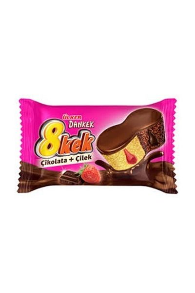 Ülker Strawberry Dankeke 8 Cakes