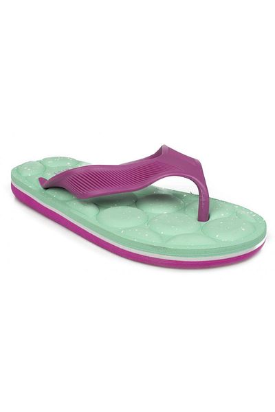 Twigy M1175 Tw Militsa Green Flip Flops Girl's Slippers