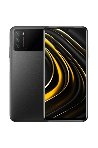 POCO Xiaomi Poco M3 128GB Siyah 4GB Ram 6.53 inç 48MP Akıllı Cep Telefonu