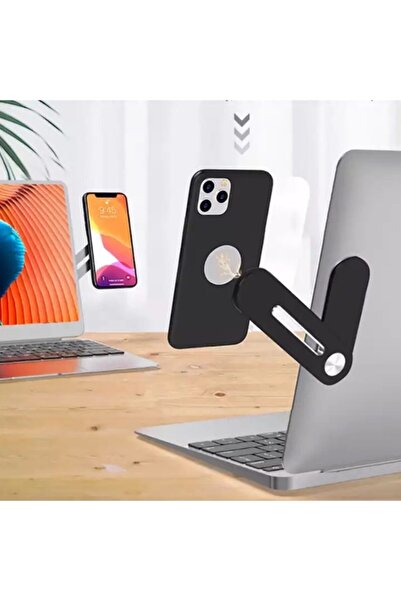 ucuzmi Dizüstü Bilgisayar Monitörler Için Metalik Siyah Cep Telefonu Tablet S...