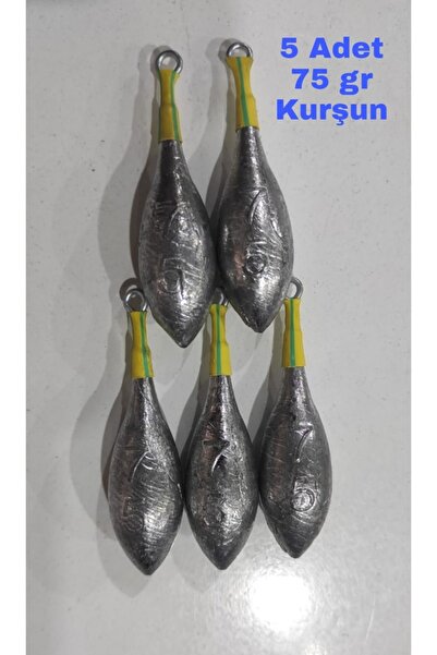 hobim Uzak Mesafe Italyan Kalıp Surf Kurşunu 75 Gr 5'li