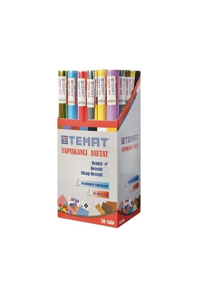 Temat Αυτοκόλλητο Acetate Dijifix Ματ 45cm*2mt