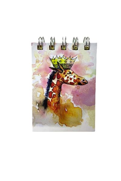 Vuslat Design Paklon 7x10 Ring Notepad Colorful