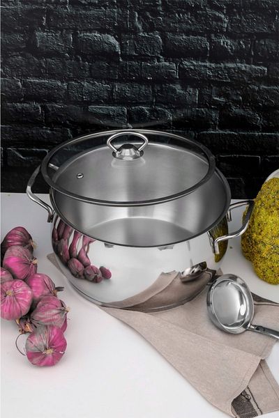 Wonder Luxury Stainless Steel Lara 24 Cm Deep Pot