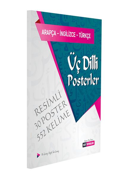 Ddy Yayınları Publications Trilingual Posters Arabic - English - Turkish