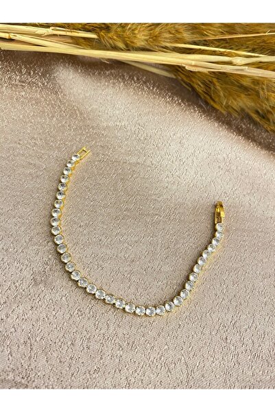 Markiz Takı سوار الممر المائي ذهبي اللون 17 سم