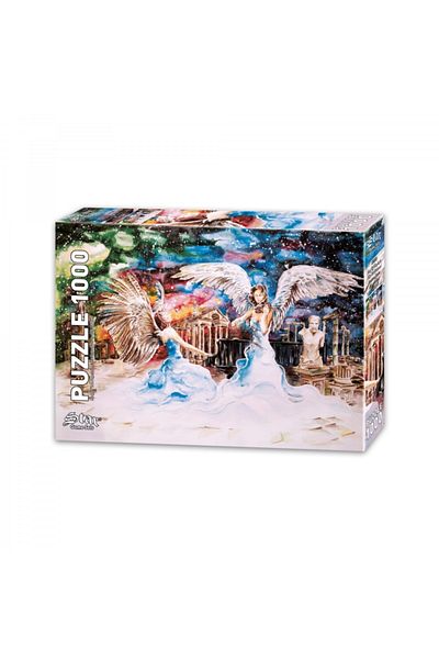 Star Oyun Song of Angels - 1000 Piece Old Fisherman Puzzle