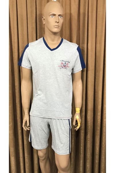Blackspade 7227 Men's Pajama Set with Shorts Grimelange
