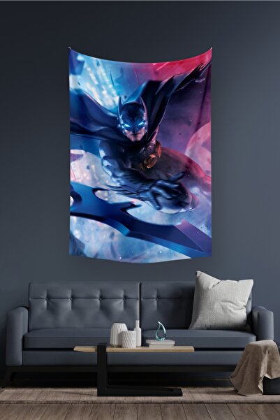 Vagonik Batman Dc Duvar Örtüsü Halısı 140 X 100 Cm-70x100 Cm