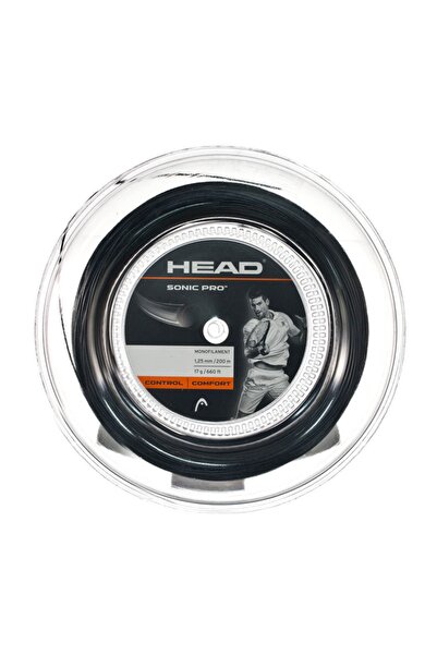 Head Sonic Pro 1.25 Siyah 200m Rulo Kordaj