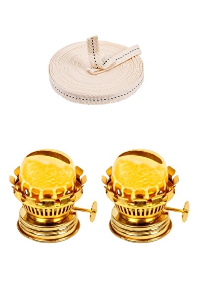 Kurtbey mutfak Kurtbey Gaz Lambası Makinası 2 Adet 1 M Fitil