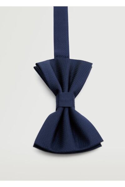 MANGO Man Schnalle mit kleiner gepunkteter Schleife