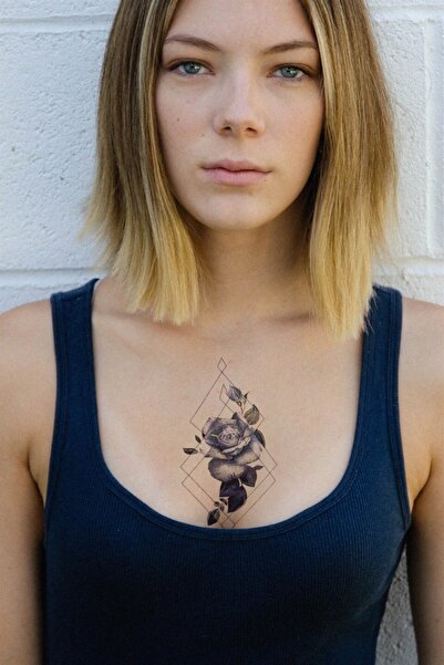 TAKIŞTIR Geçici Gül Dövme Tattoo